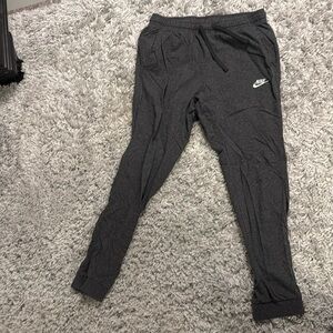 Gray Nike Joggers Size Medium